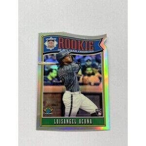 Luisangel Acuna 2025 Bowman ROY Favorites RC #ROY-4 New York Mets Baseball Card